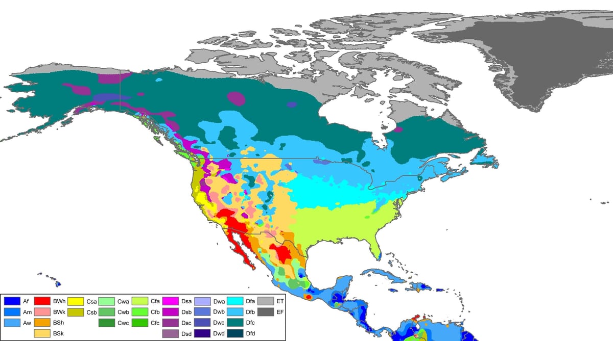 Canada previsioni meteo mappa