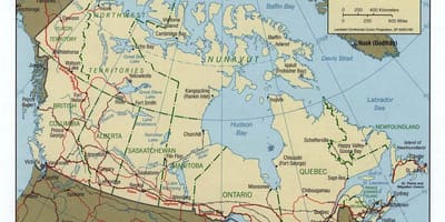Trans Canada highway mappa